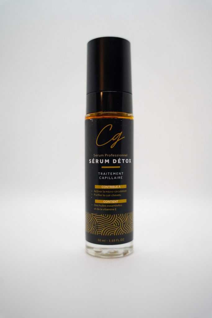 Sérum Detox CG sur fond blanc